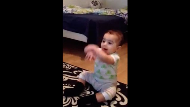 7 Mo Baby Dancing To Gangnam Style Youtube