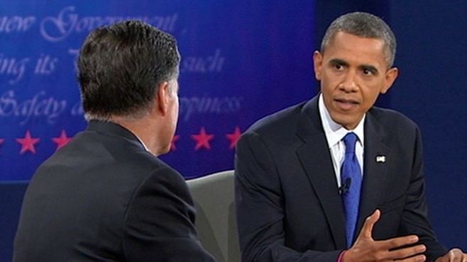 World News with Diane Sawyer: World News 10/23: Mitt Romney, Barack Obama Hit Background States Following Debate