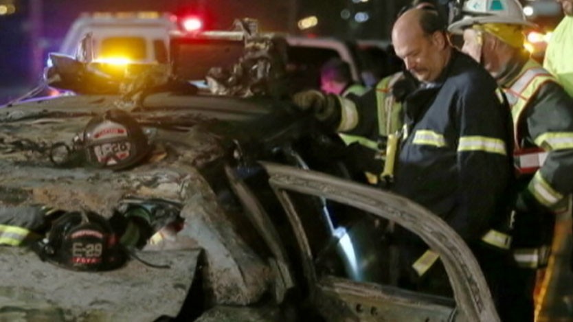 World News with David Muir: World News 5/5: Limousine Bursts Into Flames on Highway, Kills Five Women