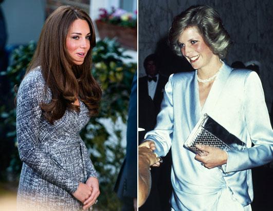 Kate Evokes Di in Fashion Picture | Princess Diana and Kate Middleton ...
