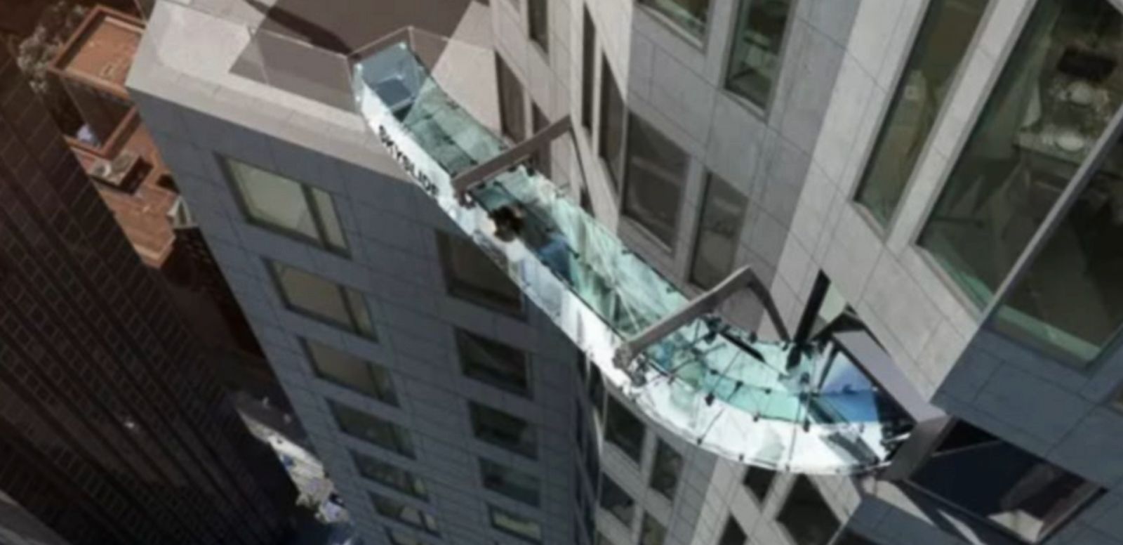 Glass Slide Ride Coming to Los Angeles Skyscraper - ABC News