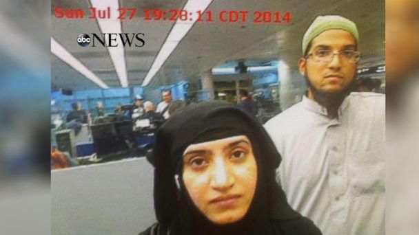Welcome to America: New Photo Shows Terror Couple Entering US
