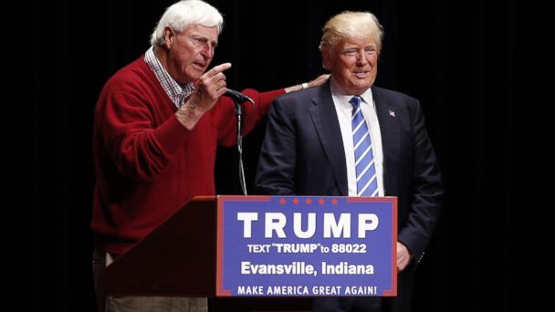 Donald Trump, Bobby Knight Team Up on the Campaign Trail