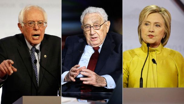 Sanders Attacks Clinton's Relationship With Henry Kissinger