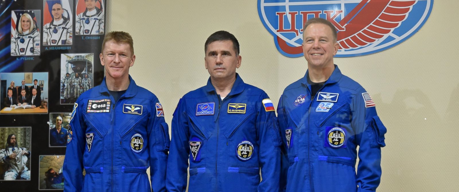 Astronaut Trio Set to Blast Off to International Space Station - ABC News