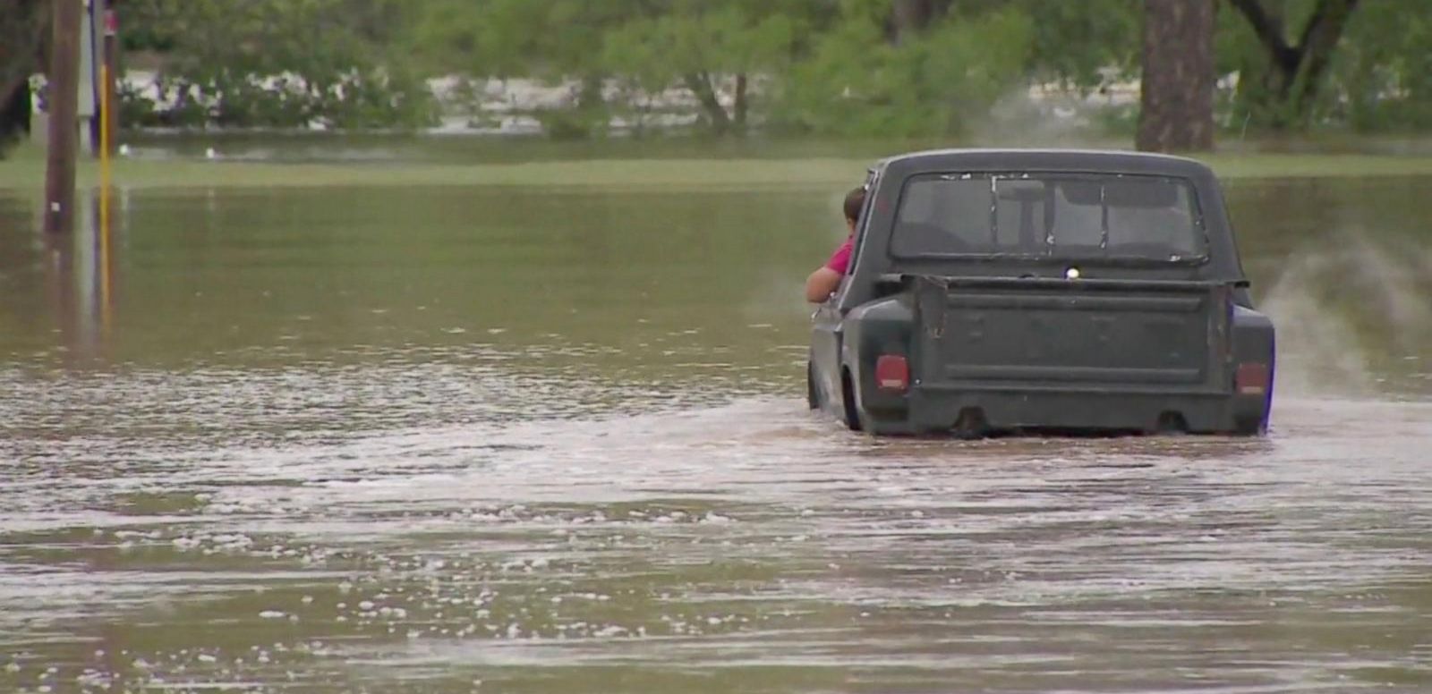 Texas Man Uses Monster Truck to Rescue Neighbors During Flood - ABC News