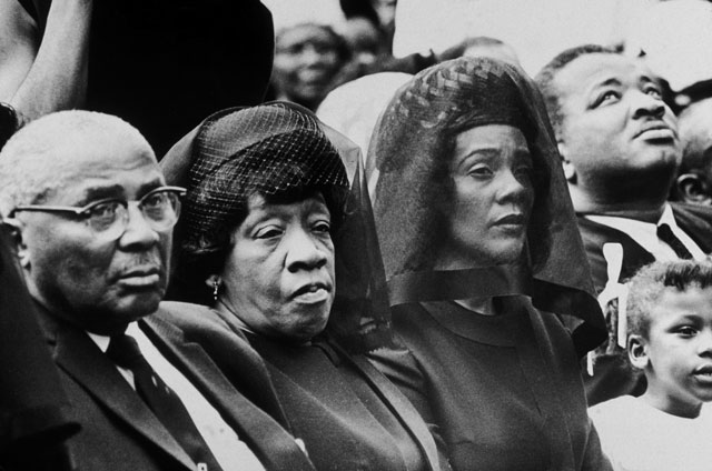 gty mlk funeral family kb 130403 blog The Murder of Martin Luther King Jr. 