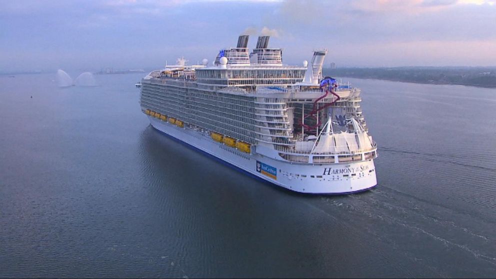 One Billion Dollar Cruise Ship Prepares for Maiden Voyage Video - ABC News